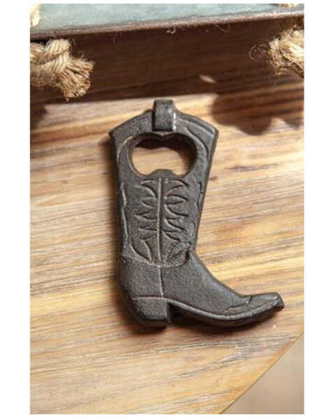 Manual Woodworkers Cast Iron Cowboy Boot Bottle Opener, Multi, hi-res