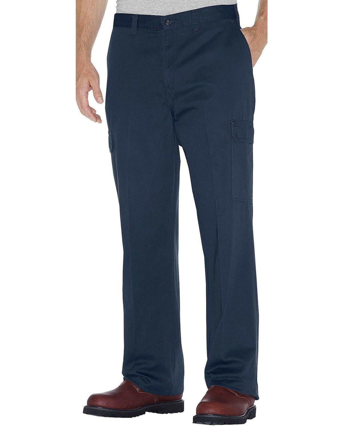 Dickies Cargo Work Pants, Navy, hi-res