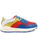 Image #2 - Wrangler Retro Boys' Athleisure Low Top Shoes KYC0001, Multi, hi-res
