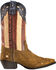 Image #2 - Laredo Women's Keyes Stars & Stripes Western Boots - Snip Toe, Tan, hi-res