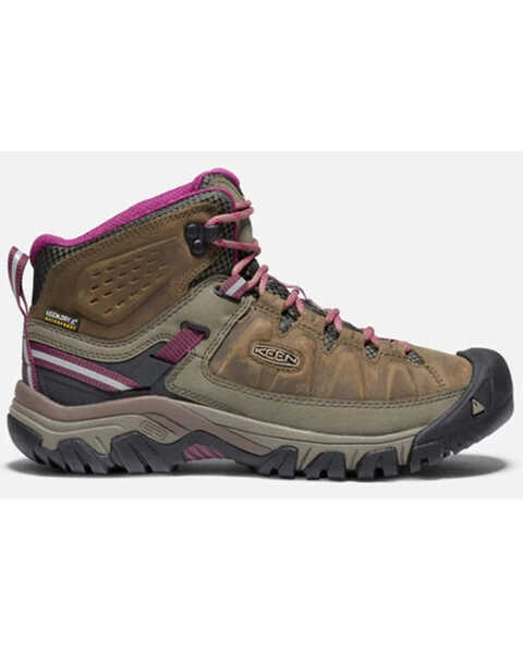 Keen Women's Targhee III Waterproof Hiking Boots - Soft Toe, Brown, hi-res