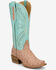 Image #1 - Tony Lama Women's Amber Exotic Ostrich Western Boots - Square Toe, Brown, hi-res