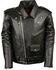 Image #4 - Milwaukee Leather Men's Classic Police Style M/C Jacket - Big 3X , Black, hi-res