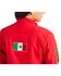 Ariat Women's Team Mexico Softshell Zip-Up Water Repellent Jacket , Red, hi-res
