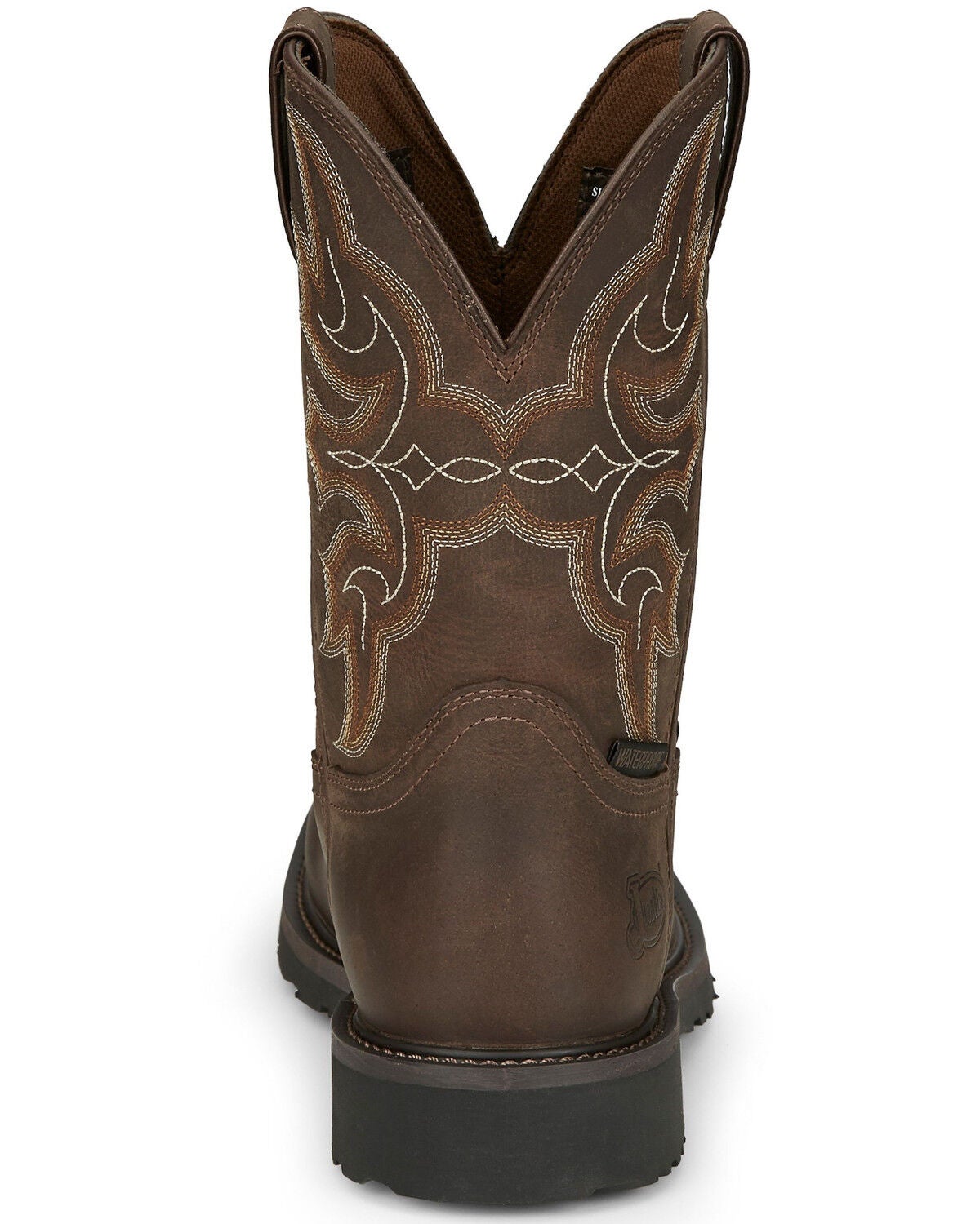 justin waterproof cowboy boots