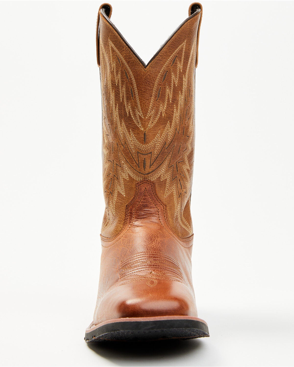 Image #4 - Laredo Men's Orleans Western Boots - Broad Square Toe, Brown, hi-res