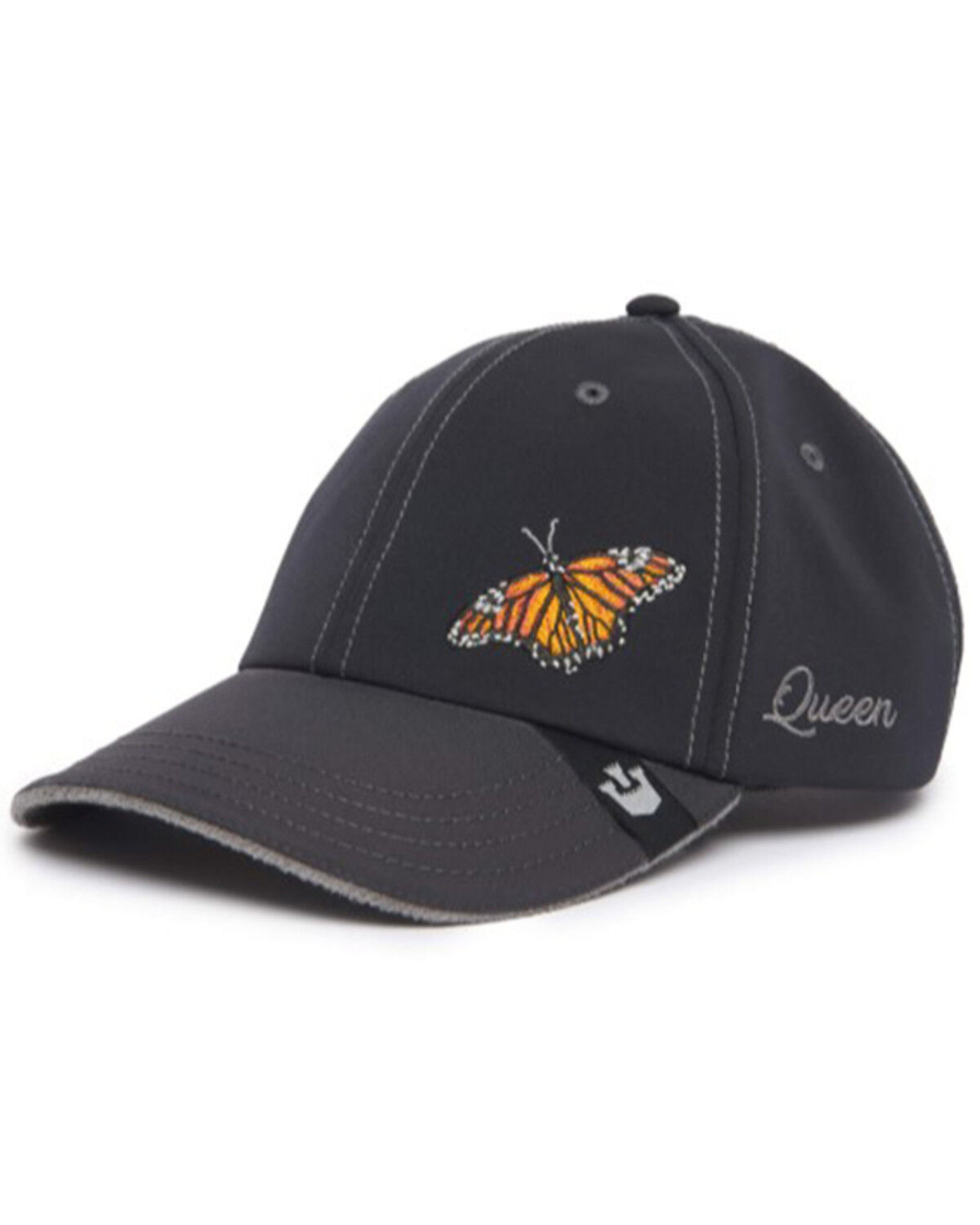 Image #1 - Goorin Bros Women's Long Live The Queen Ball Cap, Black, hi-res