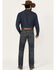 Image #3 - Moonshine Spirit Men's Decker Slim Straight Stretch Denim Jeans, Dark Wash, hi-res