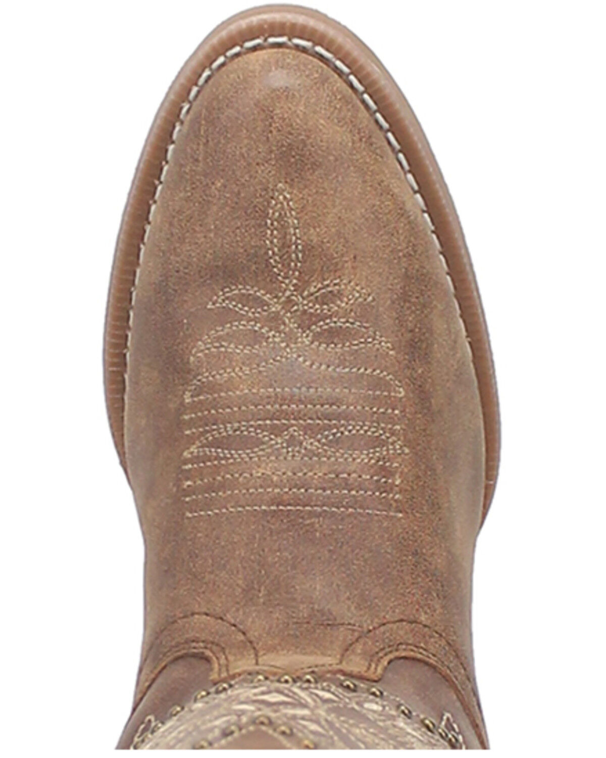 Image #6 - Laredo Women's Journee Western Boots - Round Toe, Brown, hi-res