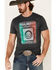 Image #1 - Cody James Men's Gray Viva Mexico Graphic T-Shirt , Grey, hi-res