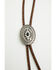 Image #2 - Cody James Men's Onyx Stone Bolo Tie, Brown, hi-res