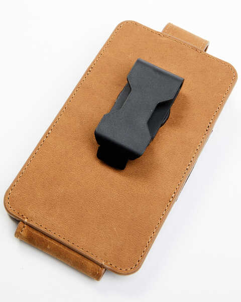 Image #2 - Cody James Men's Cell Phone Leather Wallet, Brown, hi-res