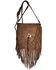 Image #1 - Kobler Leather Women's Lubbock Crossbody Bag, Dark Brown, hi-res