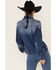 Image #4 - Shyanne Women's Henderson Medium Wash Button Down Denim Jacket , Medium Blue, hi-res