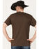 Image #4 - Cinch Men's Lead This Life Logo Graphic T-Shirt, Brown, hi-res