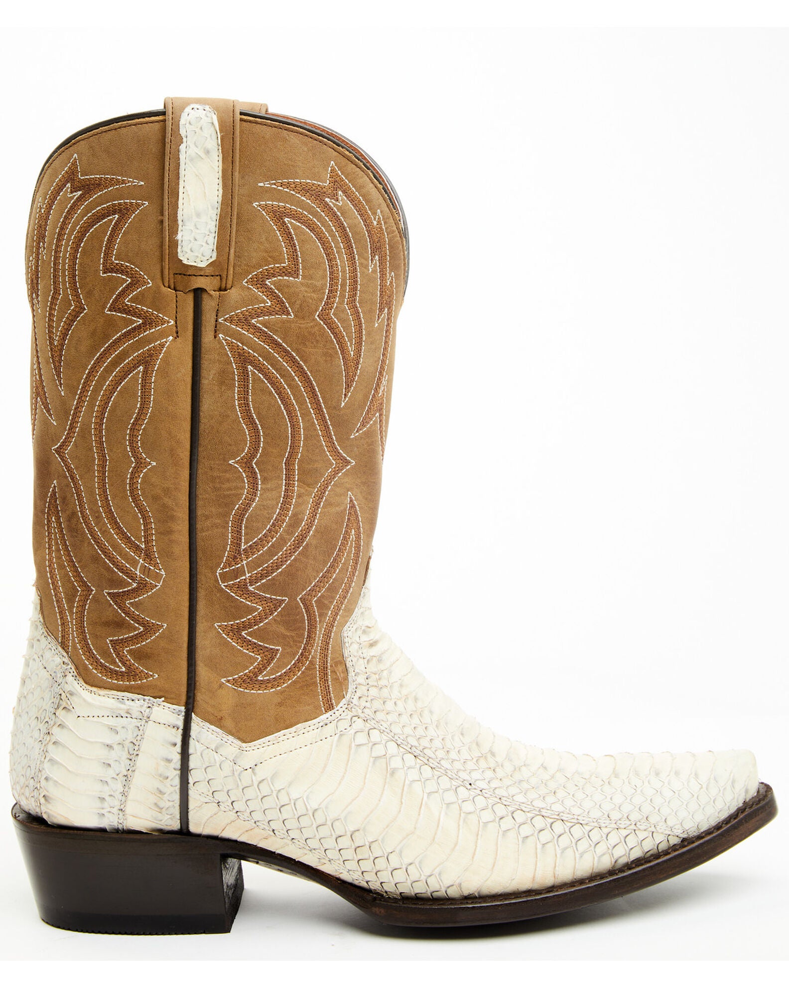 Product Name Dan Post Men's Exotic Snake Skin Western Boots Snip Toe