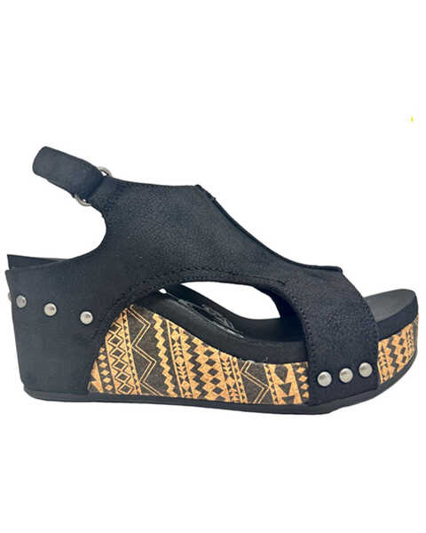 Image #1 - Very G Women's Tabitha Sandals , Black, hi-res
