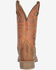 Image #4 - Smoky Mountain Men's Parker Performance Western Boots - Square Toe, Brown, hi-res