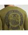 Image #4 - Troll Co Men's Haggler Long Sleeve Graphic Shirt, Olive, hi-res
