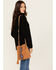 Image #1 - Shyanne Women's Sierra Suede Bucket Handbag, Brown, hi-res