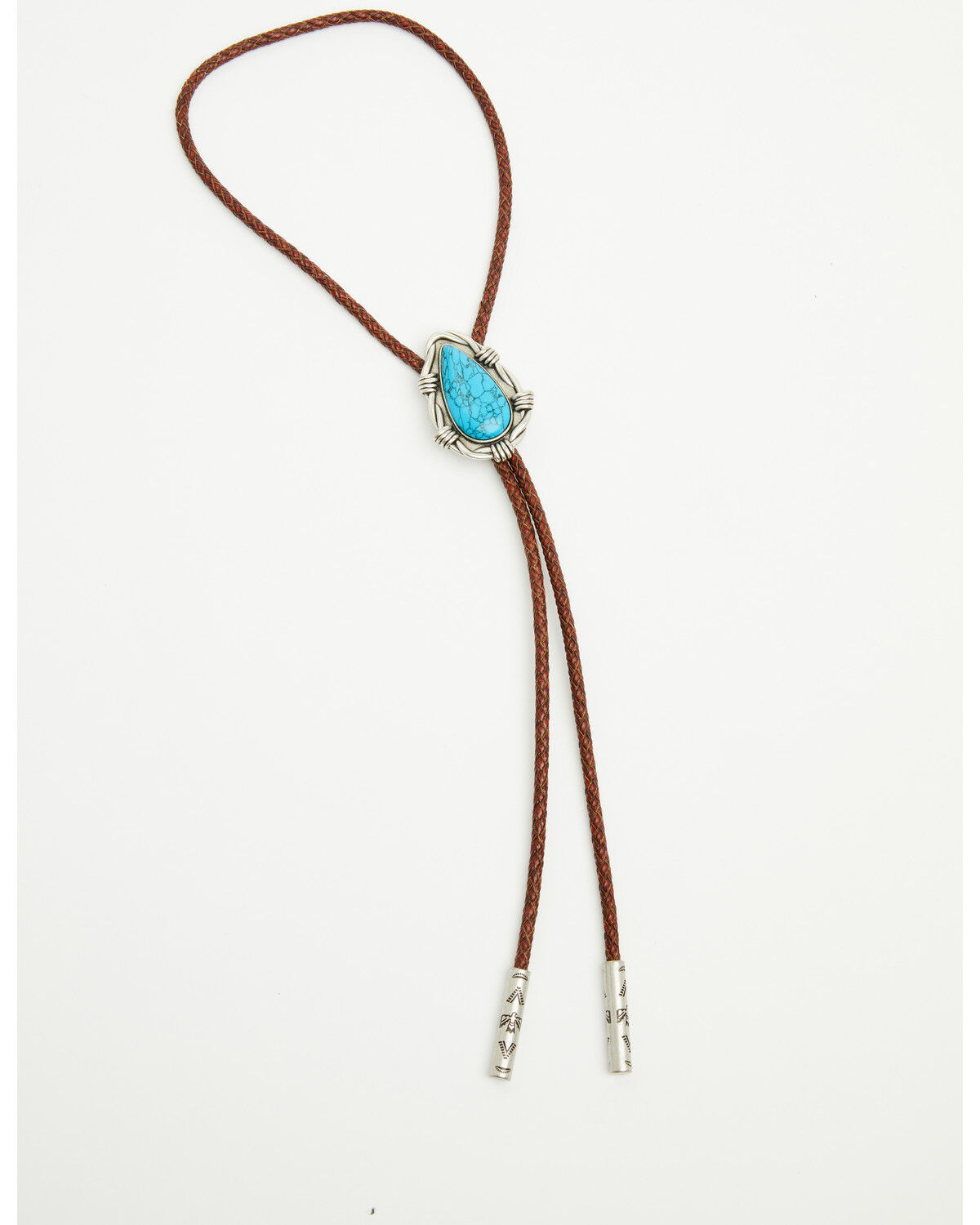 Image #2 - Idyllwind Women's Truett Synthetic Turquoise Bolo Tie, Brown, hi-res