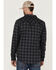 Image #4 - Cody James Men's FR Tartan Plaid Print Long Sleeve Snap Work Shirt , , hi-res
