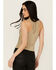 Image #4 - Miss Me Women's Knot Tank, Green, hi-res