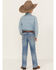 Image #3 - Wrangler 20x Toddler Boys' Light Wash 42 Vintage Bootcut Jeans, Blue, hi-res