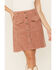 Image #2 - Maggie Sweet Women's Danna Corduroy Button Down Skirt, , hi-res