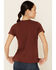 Image #4 - Bandit Brand Women's Rust Desert Dreamin Graphic Short Sleeve Tee, Rust Copper, hi-res