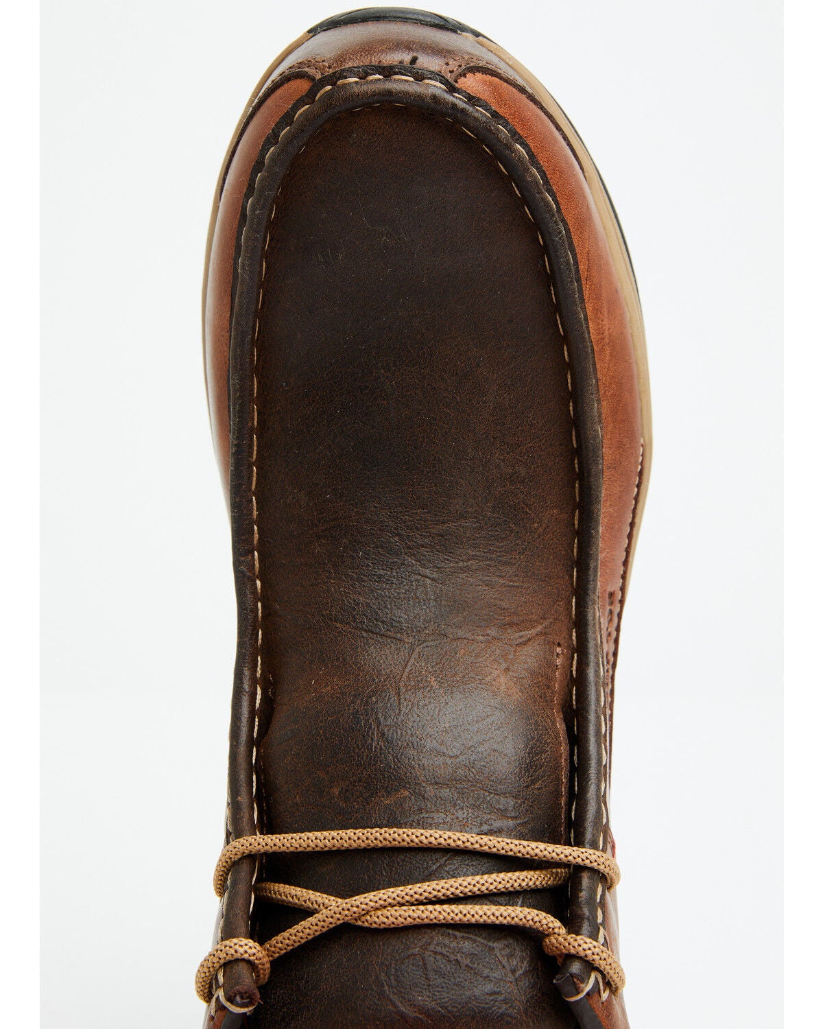 Image #6 - Cody James Men's Driver Moc Shoes - Composite Toe, Pecan, hi-res