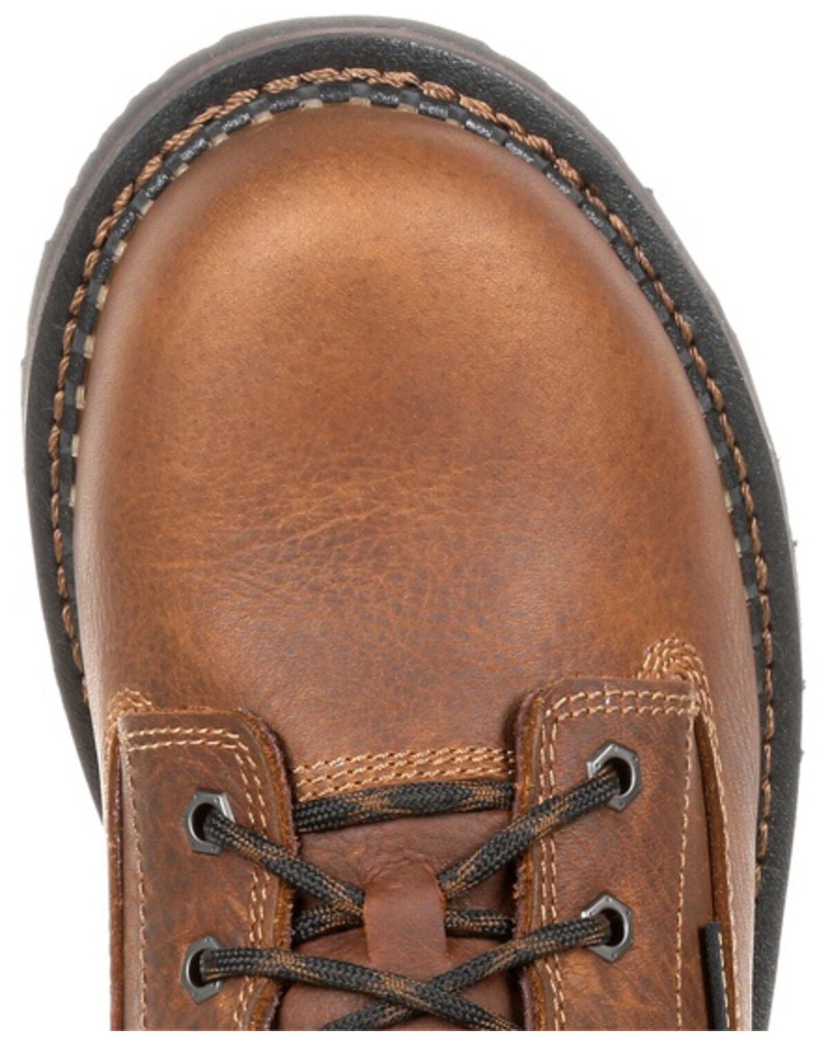 Image #6 - Georgia Boot Men's Giant Revamp Waterproof Work Boots - Soft Toe, Brown, hi-res