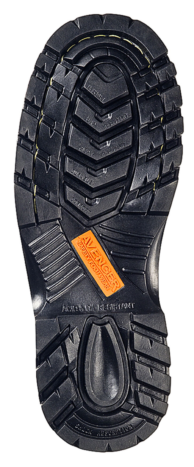 Image #2 - Avenger Men's Waterproof Breathable Work Boots - Steel Toe, Brown, hi-res
