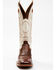 Image #4 - Blue Ranchwear Men's Buckaroo Western Boots - Broad Square Toe, Cream, hi-res