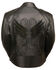 Image #3 - Milwaukee Leather Women's Stud & Wing Leather Jacket, Black, hi-res