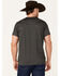 Image #4 - RANK 45® Men's Short Sleeve Performance T-Shirt, Charcoal, hi-res
