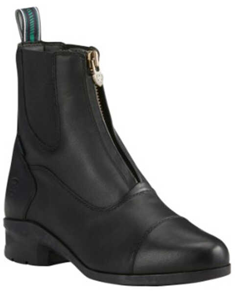 Ariat Women's Heritage IV Waterproof Paddock Boots - Medium Toe, Black, hi-res