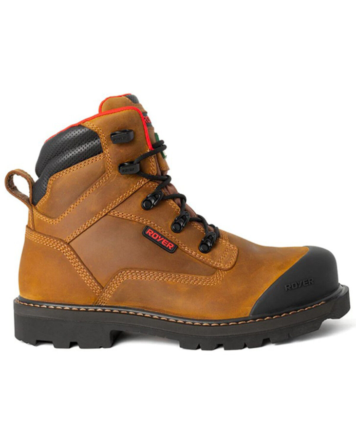Image #2 - ROYER Men's Revolt Waterproof Work Boots - Carbon Fiber Toe, Brown, hi-res