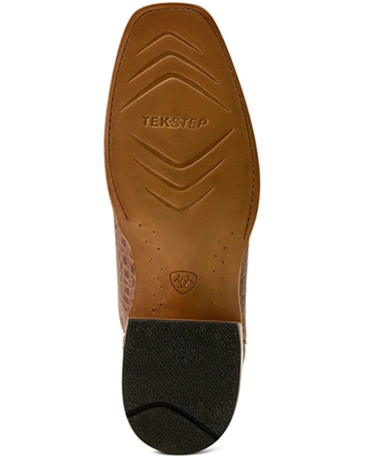 Image #7 - Ariat Men's Futurity Finalist Exotic Caiman Western Boots - Square Toe, Natural, hi-res