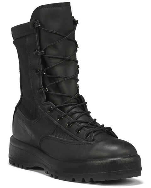 Image #1 - Belleveille Men's Waterproof Duty Boots - Soft Toe , Black, hi-res