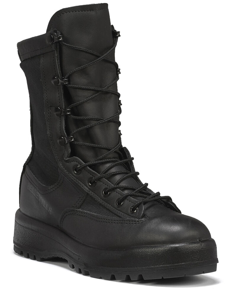 Belleveille Men's Waterproof Duty Boots, Black, hi-res