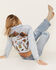 Cleo + Wolf Women's Light Wash Stretch Desert Scene Embroidered Cropped Denim Jacket, Light Wash, hi-res