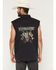 Image #1 - Moonshine Spirit&reg; Men's Dixon Bubba Sleeveless Western Shirt, Black, hi-res
