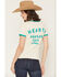 Image #1 - Wrangler X Lainey Wilson Women's Hearts Short Sleeve Tee, Cream, hi-res