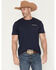 Image #2 - Smith & Wesson Men's Stars And Stripes Short Sleeve Graphic T-Shirt, Black, hi-res