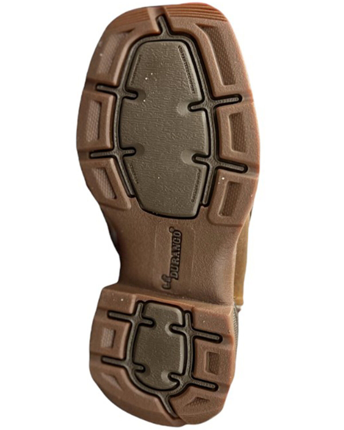 Image #3 - Durango Boys' Lil Rebel Western Boots - Broad Square Toe, Brown, hi-res