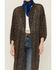 Image #3 - Beyond The Radar Women's Floral Chiffon Duster Maxi Kimono, Black, hi-res