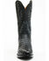 Image #4 - El Dorado Men's Exotic Caiman Western Boots - Round Toe, Black, hi-res