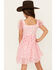 Image #4 - Trixxi Girls' Flocked Heart Mini Dress , Pink, hi-res