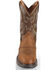 Image #4 - Ariat Men's WorkHog® Pull On Work Boots - Soft Toe, Bark, hi-res